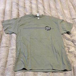 Santa Cruz Skateboards Olive Short Sleeve Tee